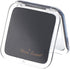 Miss Sweet Compact Mirror for Purse Pocket Mirror True Image&10X Magnification (Black)