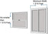 JEACENT AC Security Window Lock Bar, Window Security Bars - Sturdy Steel, Extends from 10" to 17 1/2" for Sliding Windows with AC Unit Installed