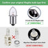 JOMITOP 18v 19.2v 6v 9v 12v 24v Volt Led Flashlight Bulb Led Upgrade Bulb for Ryobi Milwaukee Craftsman 6-24 V Bulb Replacement for Maglite Flashlight DC Led Conversion Kit