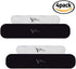 Strap Gummy - Prevent Strap Slips - The Original Non Slip Shoulder Strap Grip Strips – Set of Large Black or Small Semi-Clear