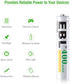 EBL AAAA Rechargeable Batteries, 1.2V 400mAh Ni-MH AAAA Rechargeable Battery for Surface Pen, 4-Count