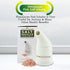 Natural Solution Ceramic Salt Inhaler with 2 Himalayan Pink Salt Refills, Relief Breathing Congestion, White
