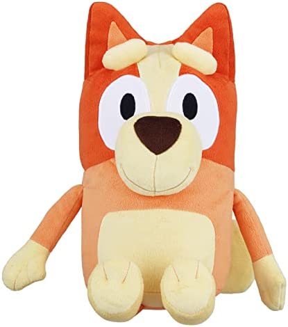 Bluey - Bingo 16" Stuffed Animal - Playtime & Naptime Companion | Jumbo Size, Soft Deluxe Materials - Huggable Cuddles Best Friend