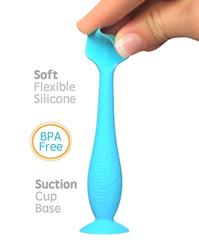 Bumco Diaper Cream Spatula - Baby Bum Brush for Butt Paste Diaper Cream, Baby Butt Cream Diaper Cream Applicator, Butt Spatula Baby Necessities, Diaper Cream Brush, Gray