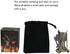 DESERT & FOX Ultralight Mini Camping Stove, Titanium Alloy Automatic Foldable Outdoor Cookware Tool for Picnic, Cookout, Camping, Hiking