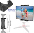 ChargerCity 360º Swivel 1/4-20 Tripod Tablet Smartphone Holder w/Pole Mic Microphone Stand Mount for iPad, iPad Pro, iPad Air, iPad Mini, 2, 3, iPhone, Smartphone 4.7-12.9" Tablets