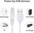 Shaver Charger Compatible with Finishing Touch Flawless Body Rechargeable Ladies Shaver USB Cable Replacement 5V Power Cord Women Electric Trimmer Adapter