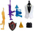 Fortnite Ghost Henchman Chest Collectible Accessory Set Bundle- Includes 4 Ghost Style Henchman Chests, 8 Back Bling, 12 Translucent Weapons, 8 Ghost Henchman Figure Pieces- More Styles Dropping Soon