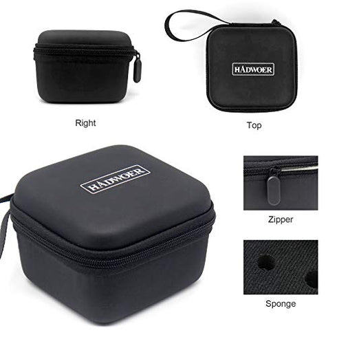 Portable Organizer Holder Compatible with Cricut Maker Blades & Housing, QuickSwap Tip & Explore DeepCut Blade, Storage Bag for Cricut Tool Accessories, Black Carrying Case with Lanyard