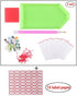 5D Full Drill Diamond Painting Kit, Hartop DIY Diamond Rhinestone Painting Kits for Adults and Beginner, Embroidery Arts Craft Home Office Decor, 12X16 Inch (2 Pack of Stitch Mermaid)