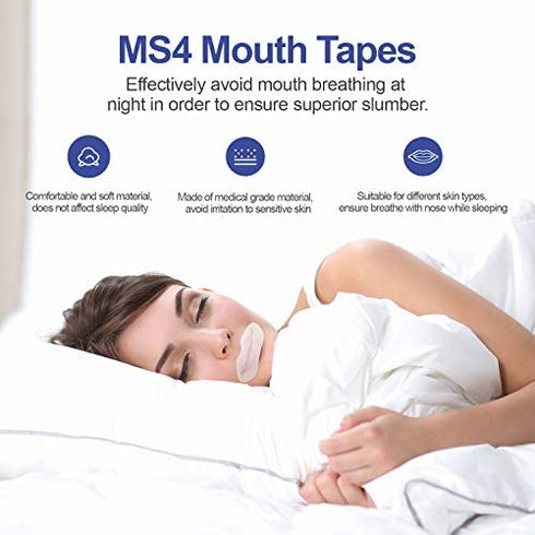 96PCS Mouth Tapes for Sleeping, Sleep Mouth Strip for Sleeping Quality Improvement,Mouth Breathing Tapes for Better Nose Breathing, Sleep Mouth Tapes for Less Mouth Breathing