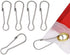 Mini Skater 2 Inches Heavy Duty Metal Flag Pole Snap Clips Loop Hook Flagpole Attachment Halyard Rope Accessory (6)