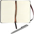 C.R. Gibson Genuine Bonded Leather Journal, By Markings, Smyth Sewn Binding, 192 Ivory Colored Ruled Pages, Pocket On Inside Back Cover, Measures 3.5" x 5.5" - Small Brown (MJ3-4792)