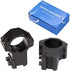 Modkin 1 Inch Dovetail Scope Rings, High Profile Scope Mount for 11mm Dovetail Rails -2 Pieces (One has Stop pin)