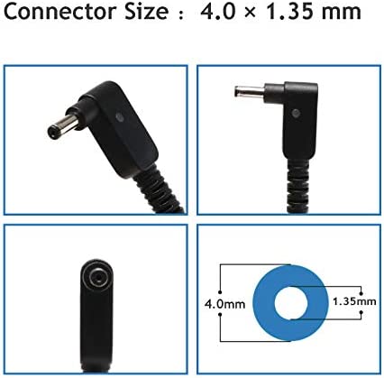 45W 19V 2.37A Ac Adapter Laptop Charger Power Supply Replacement for ASUS UX305 UX305L UX305F UX305C UX303U UX330 UX330U X331UA UX360C UX31A E203M E203MA X553S X553M X553MA