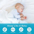 Queen Mattress Protector, Waterproof Breathable Noiseless Queen Mattress Pad with Deep Pocket for 6-18 inches Mattress, White
