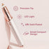 Finishing Touch Flawless Brows Eyebrow Hair Remover for Women, Electric Eyebrow Razor for Women with LED Light for Instant and Painless Hair Removal