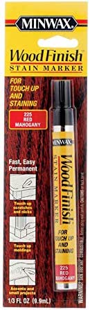 Minwax 63484000 Wood Finish Stain Marker, Red Mahogany