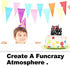 Trucks Happy Birthday Cake Topper Decorations for Transportation Theme Picks for Kids Birthday Party Decor Supplies