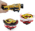 Speder Bey Gyro Blades Launcher and Grip , Light Sparking Battling Burst String Launcher Gyro Left&Right LR Spin Top Compatible with All Bey Burst Series Battling (Gold)