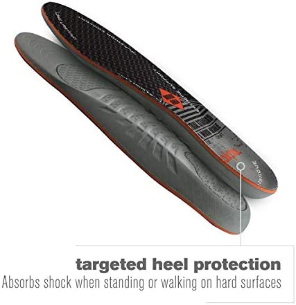 Airplus Ultra Work Memory Plus Shoe Insoles for All Day Comfort and Foot Pain Relief, Mens, Size 7-13