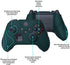 eXtremeRate PlayVital Samurai Edition Racing Green Anti-Slip Controller Grip Silicone Skin, Ergonomic Soft Rubber Protective Case Cover for Xbox Series S/X Controller with Black Thumb Stick Caps