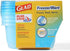 Gladware Freezerware Food Storage Containers | Small Food Storage Containers, Small Containers in Rectangle Shape Hold up to 24 Ounces of Food, 4 Count Set