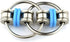 Tom's Fidgets Original Flippy Chain Fidget Toy - Perfect for ADHD, Anxiety, and Autism - Bike Chain Fidget Stress Reducer for Adults and Kids - Blue