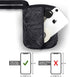 SURVIVOR Chalk Bag + Refillable Chalk Ball + Liquid Chalk - Draw String & 2 Zippered Pockets - Black Chalk Bag for Rock Climbing, Bouldering, Weightlifting with Hand Chalk Accessories for Extra Grip
