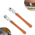 Glass Cutting Tool, Professional Six-Wheel Glass Tile Cutter Craft Cutting Kit Tool for 4-10mm Windows Panes, Mirror and Stained Glasses