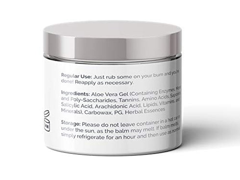 Bum Bliss Intimate Deodorant Balm -(Apricot) Odor Neutralizer for your Bum, Privates & Armpits - No Peroxide, No Rinse, Gentle Leave-In Formula that Works Instantly - For Fans of Comfort