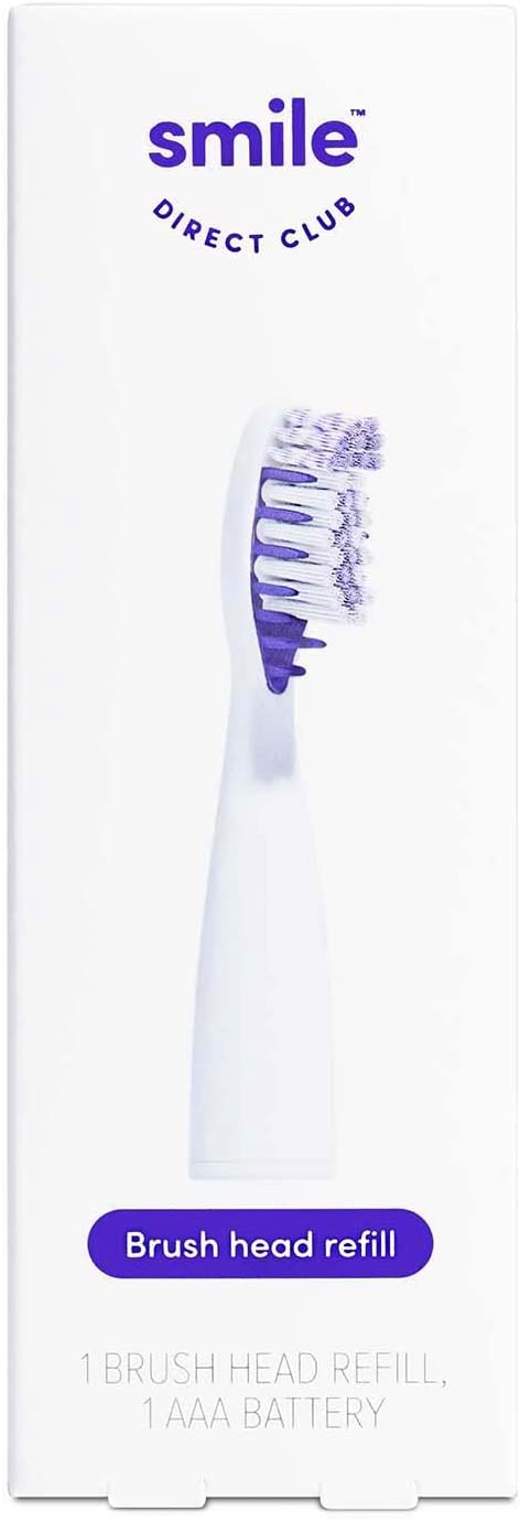 SmileDirectClub Electric Toothbrush Brush Head and Battery Refill