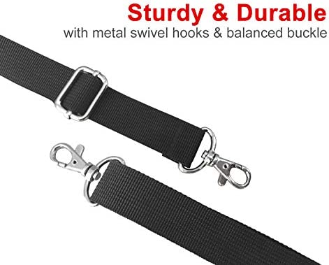 iGuerburn Shoulder Strap Carry Strap for Inogen One G4 Oxygo FIT with Swivel Hooks, Balanced Buckle and Adjustable Belt
