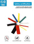 650pcs Heat Shrink Tubing innhom Heat Shrink Tube Wire Shrink Wrap UL Approved Ratio 2:1 Electrical Cable Wire Kit Set Long Lasting Insulation Protection, Safe and Easy, Eco-Friendly Material