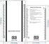Snellen and Rosenbaum Pocket Eye Chart - Pack of 2 Cards