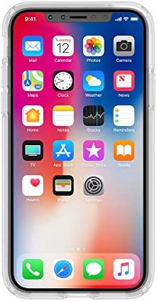 Speck iPhone XS/iPhone X Presidio Clear Case, Clear