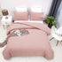 Luxlovery Pink Pillowcases Women Girls Blush Pink Pillow Shams Dusty Rose Pillowcase for Adults Teens Pillow Cases 2 Pack 20x26 Inches for Queen Bed