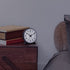 Equity by La Crosse 14075 Black Analog Wind-Up Alarm Clock