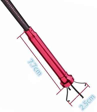 Stereotype four-claw magnetic gripping tool with LED light stainless steel spring can be fixed in different shapes without bounce 2 in 1 magnetic pickup (Directional four-jaw picker-03)