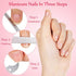 8 Packs Diamond Nail File Stainless Steel Double Sided Nail File Metal File Buffer Fingernails Toenails Manicure Files Manicure Pedicure Tools for Salon and Home, 8 Inches