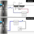 PureSec IMK01 Ice Maker Water Line Kit 3/8"&1/4" Fridge Water Line Connection DIY Kit for Connecting Reverse Osmosis Water Filtration System to Refrigerator/Ice Maker