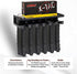 Adoreal Solid ABS Standard PMAG Rack Wall Mount with Storage Shelf, Mag Holder Wall Mount, Wall Magazines Display