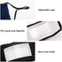 Upgraded Anti-fog 6pcs Cotton Face Covering with Clear Window- Mouth Guard Reusable Unisex Mouth Face Covers Outdoor Facial Protection Visible Expression for The Deaf and Hard of Hearing (Black,Navy &Grey)