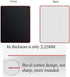 Seihoo Mouse Pad, Resin Hard Surface Mouse Mat Polymer Silicone Bottom Gaming Mousepad No Smell Waterproof for Games, Office 24 x 20cm (9.5 x 7.8in)