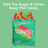 Kiss My Keto Gummies Candy – Low Carb Watermelon Candy Gummy, Keto Snack Pack – Healthy Candy Gummys – Vegan Candy, Keto Gummy Candy – Keto Candy Gummies (6-pack)