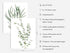 HAUS AND HUES Botanical Plant Wall Art Prints - Set of 4 Plant Wall Decor Prints, Floral Kitchen Plant Pictures, Flower Leaves Wall Art, Boho Leaf Eucalyptus Wall Décor