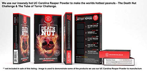 Carolina Reaper Chili Pepper Powder - our product was 3rd Party HPLC Lab tested verified hottest on market - click to view lab report worlds hottest