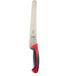 Mercer Culinary Millennia Colors Red Handle, 10-Inch Wavy Edge Wide, Bread Knife