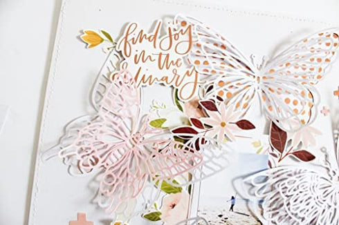 White Diamond Print Glitter Inkjet Premium Cardstock - 8.5 x 11 inch - 104lb / 280gsm Cover - 15 sheets from Cardstock Warehouse