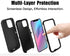 AICase for iPhone 11 Case (6.1"), Drop Protection Full Body Rugged Heavy Duty Case, Shockproof/Drop/Dust Proof 3-Layer Protective Durable Cover for Apple iPhone 11 6.1-inch Black